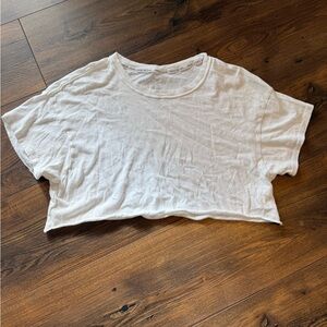 White Aerie Workout Crop Top